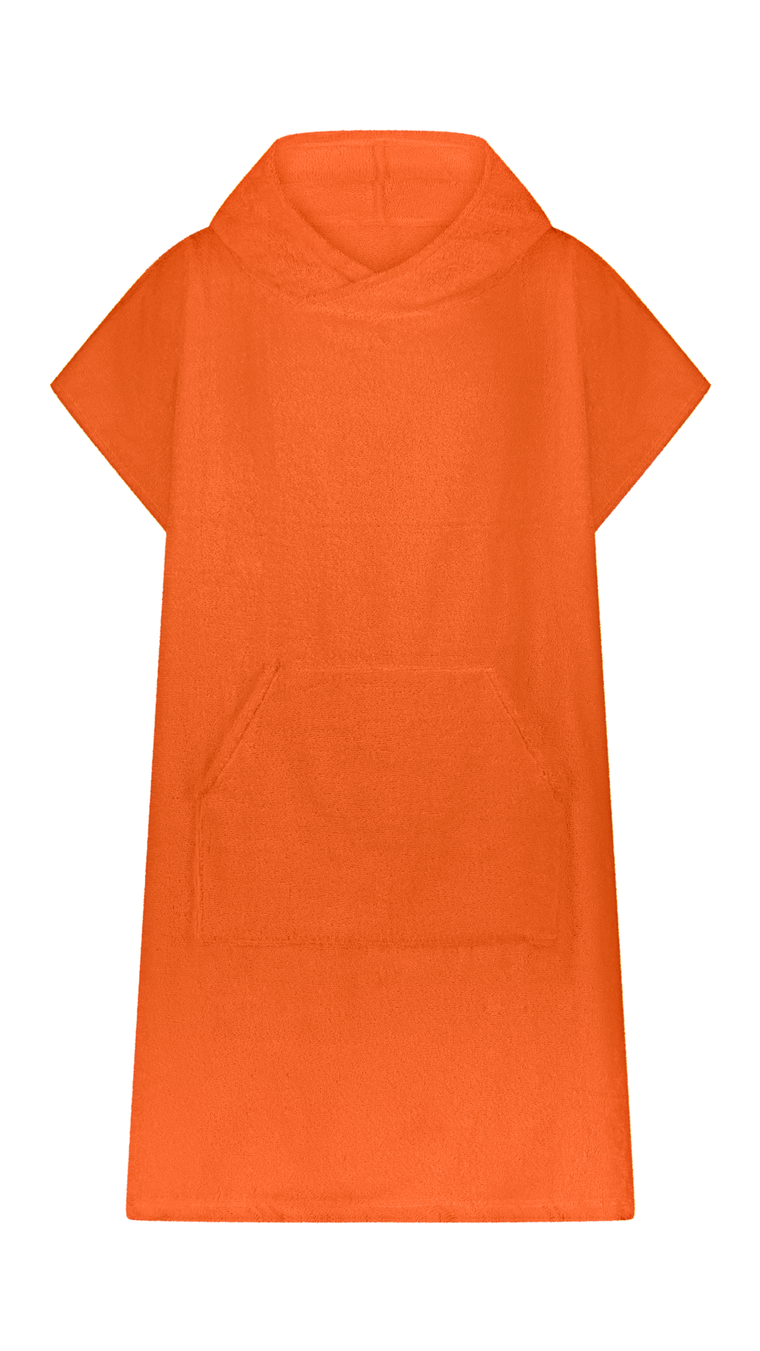 ORANGE PONCHO