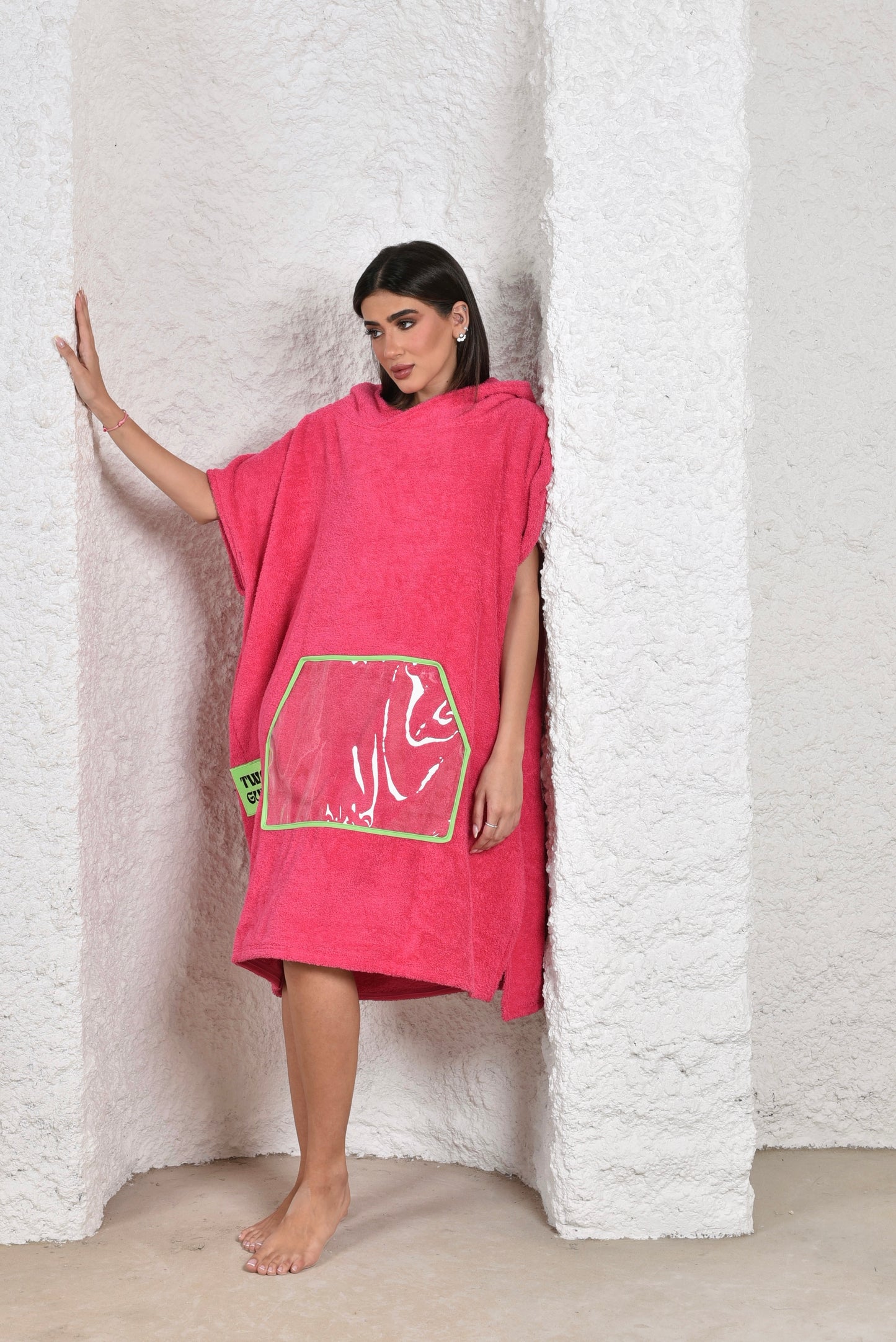 PINK PONCHO