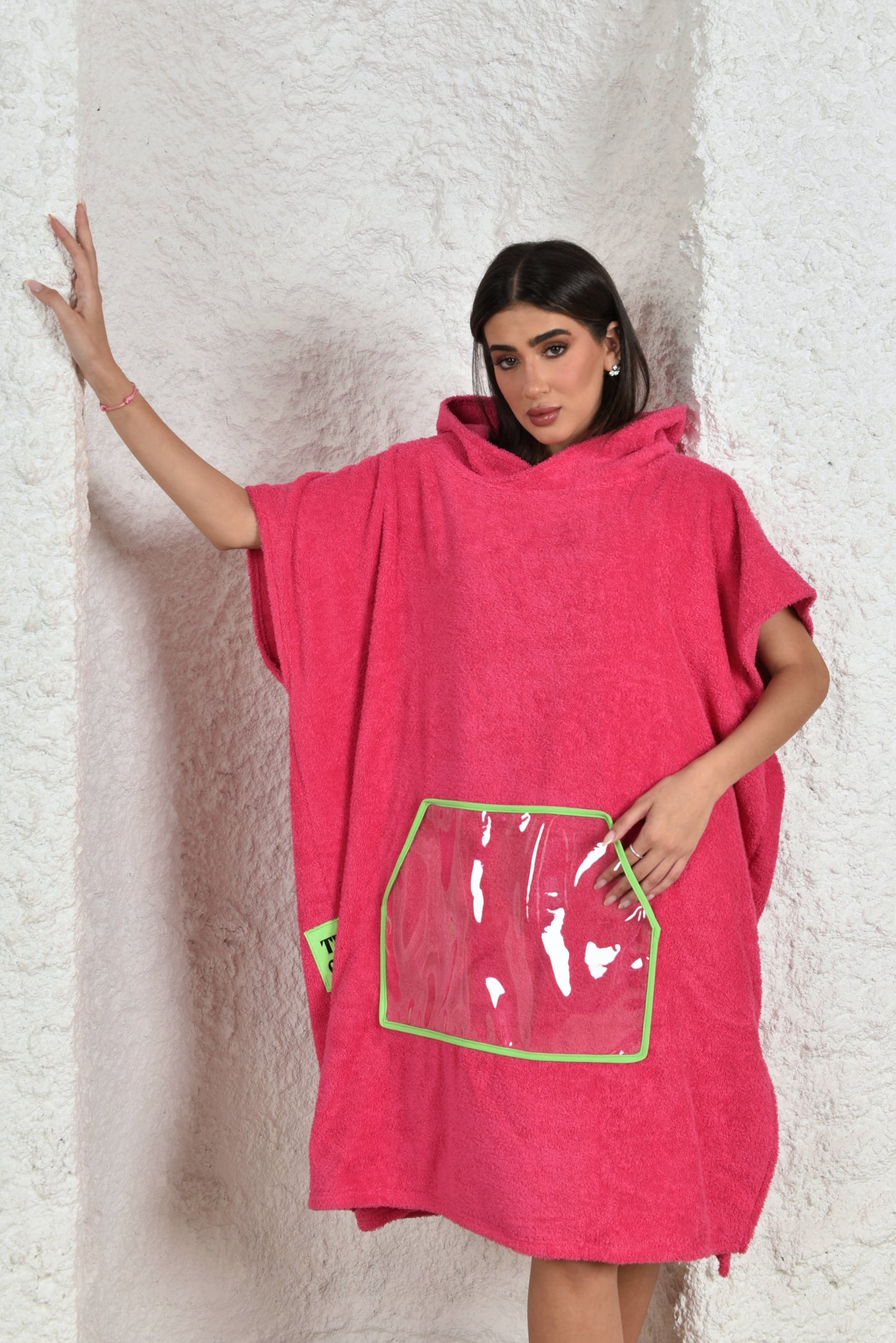 PINK PONCHO