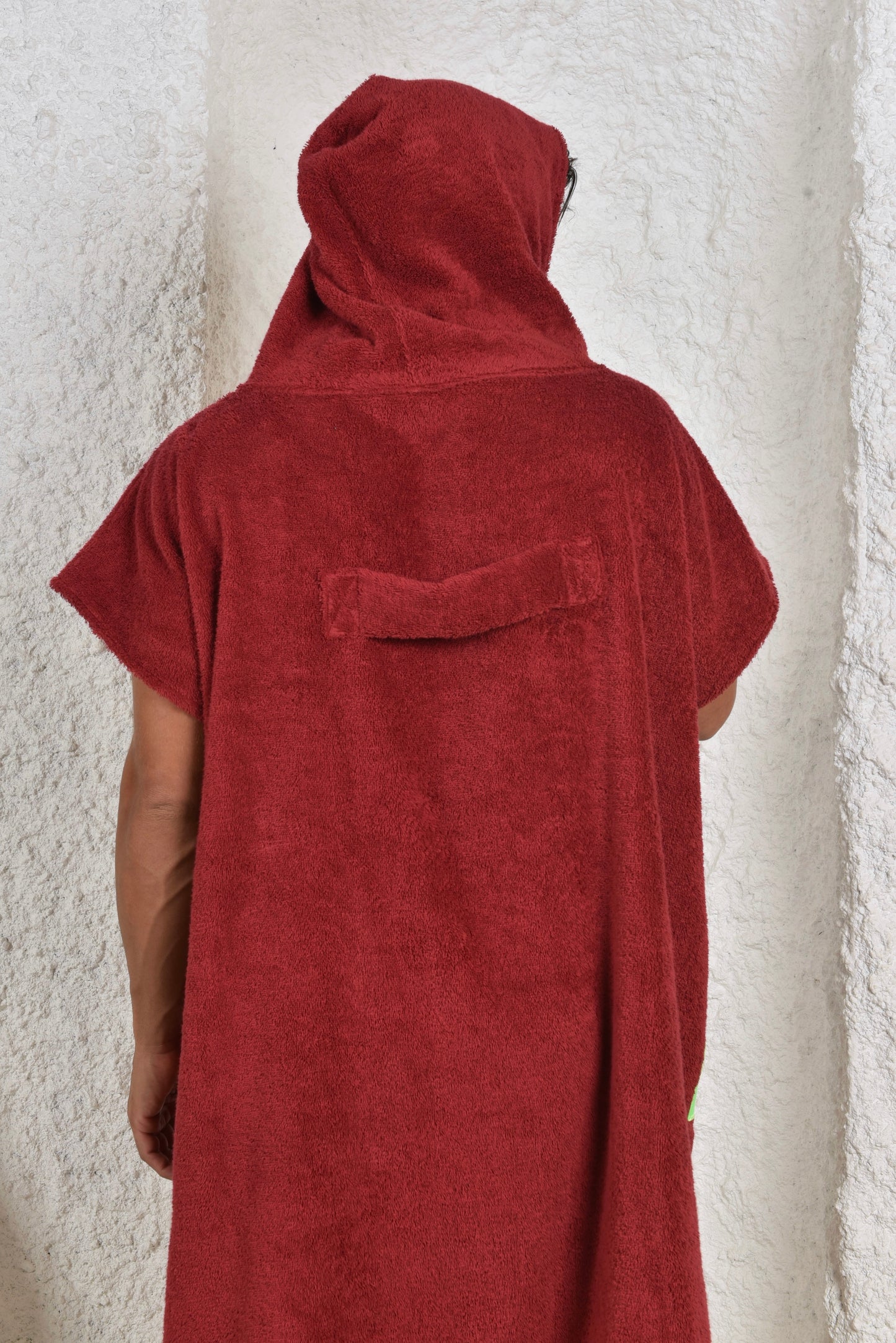 MAROON PONCHO